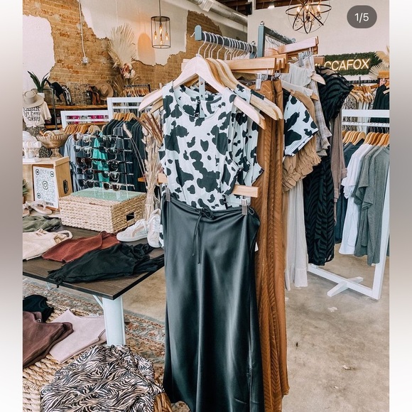 COWPRINT BODYSUIT - Picture 4 of 5